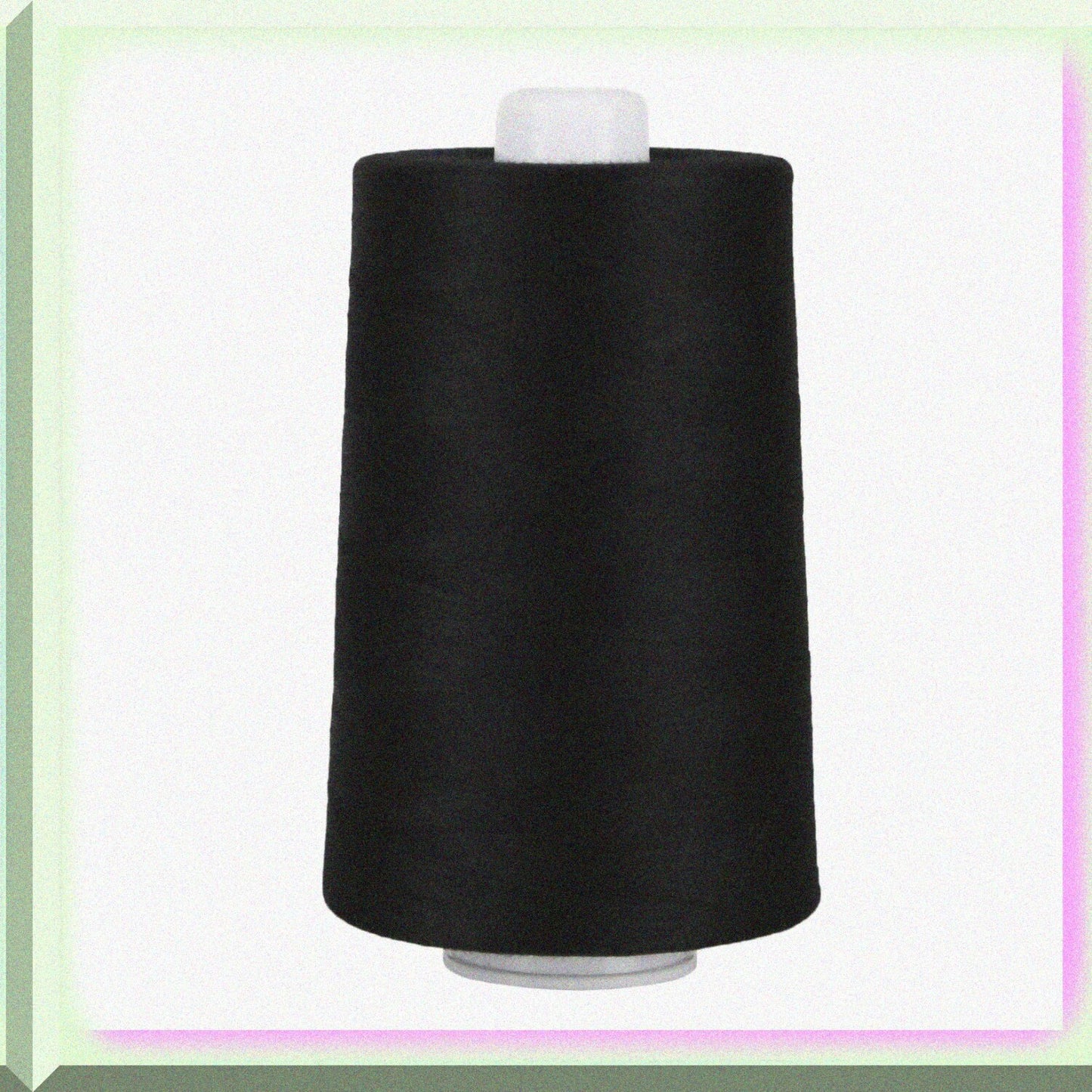 40W Polyester Thread Spool Black 6000 yd