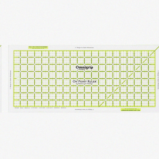 Omnigrip On Point Ruler for Quilting