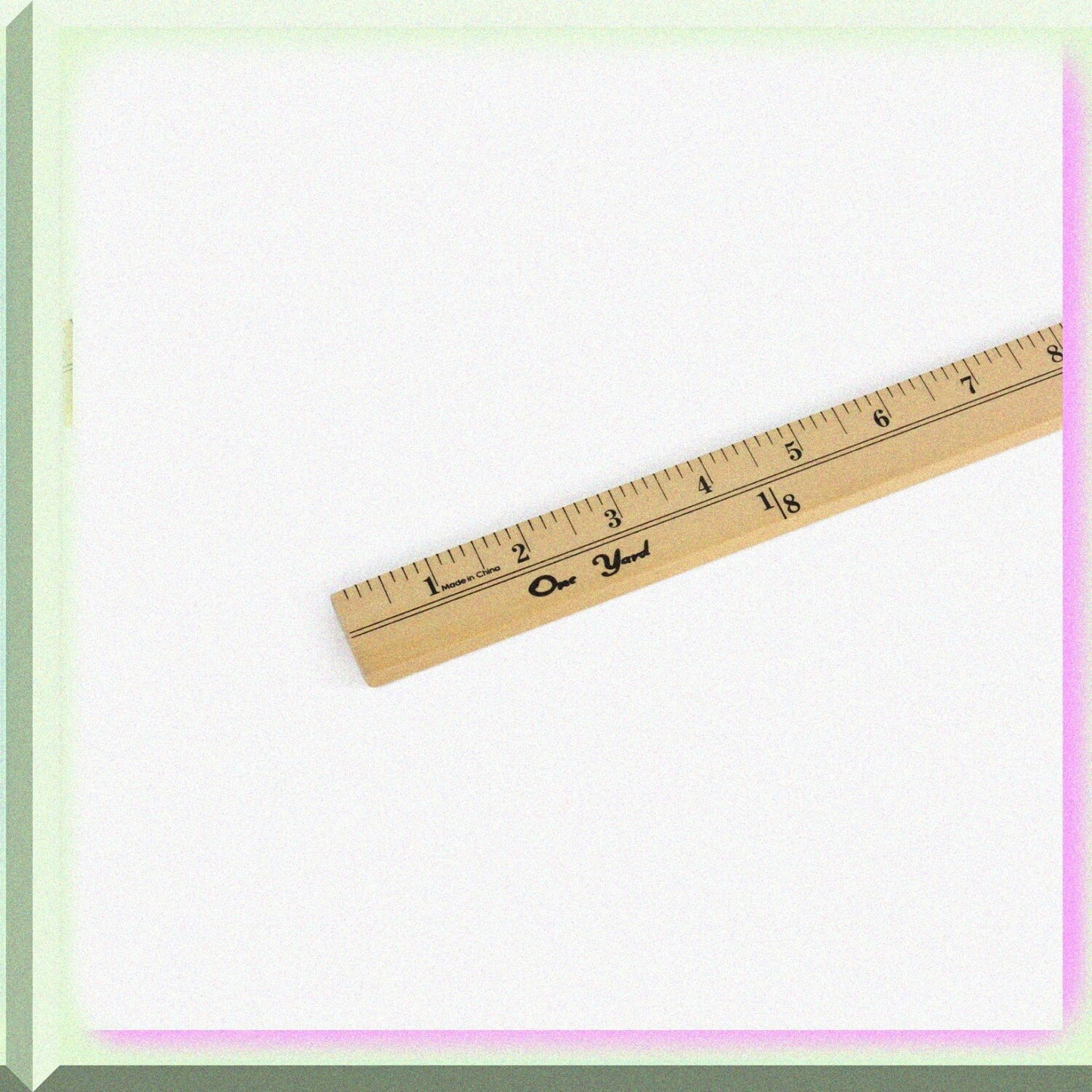 Wooden Yardstick 36-Inch Natural