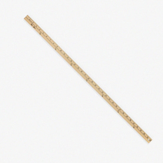 Wooden Yardstick 36-Inch