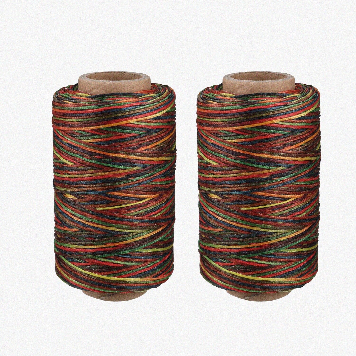 Leather Sewing Thread 2pcs 273 Yards Waxed Polyester Flat