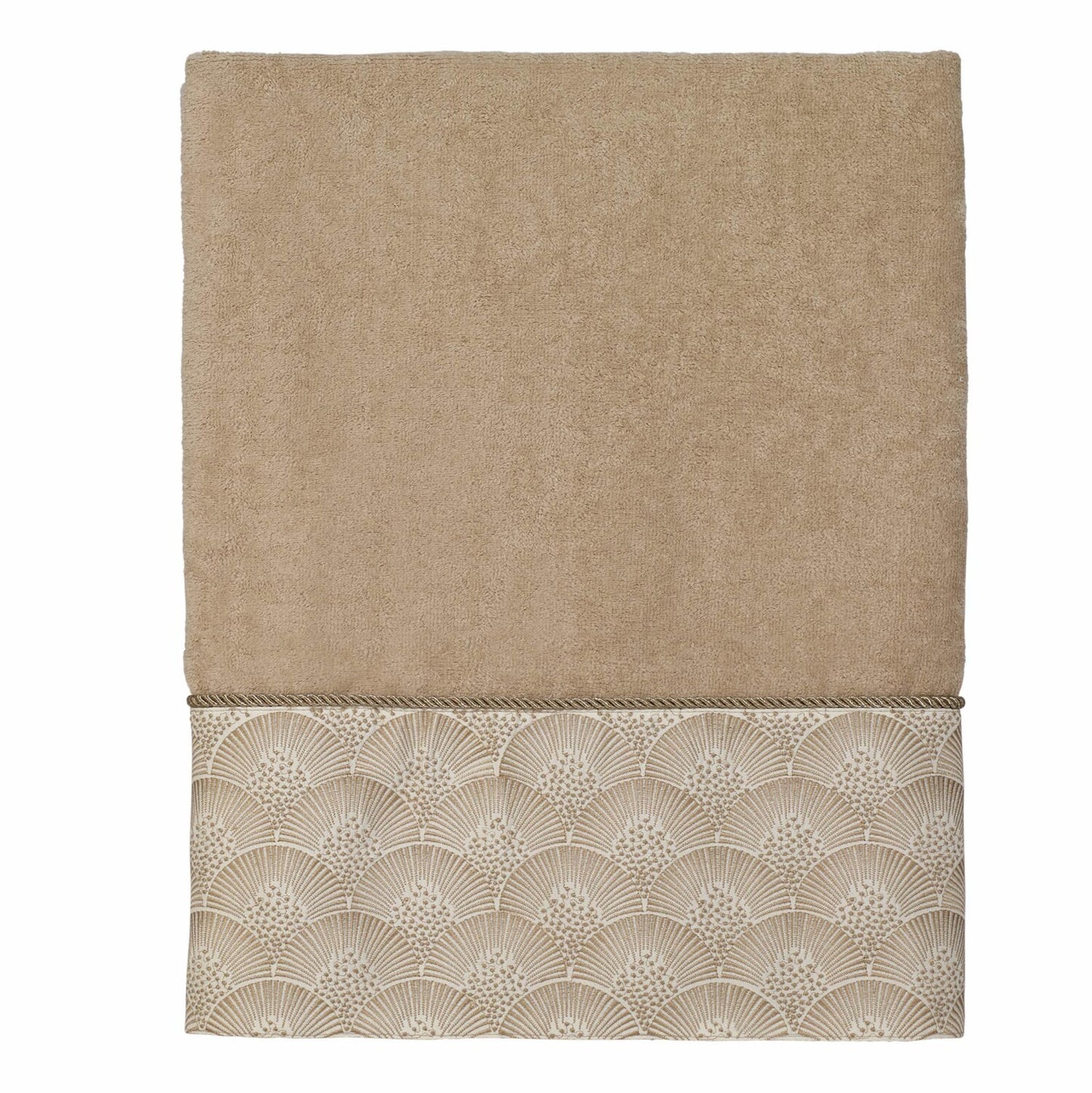 Bath Towel Soft Cotton Shell Deco Collection