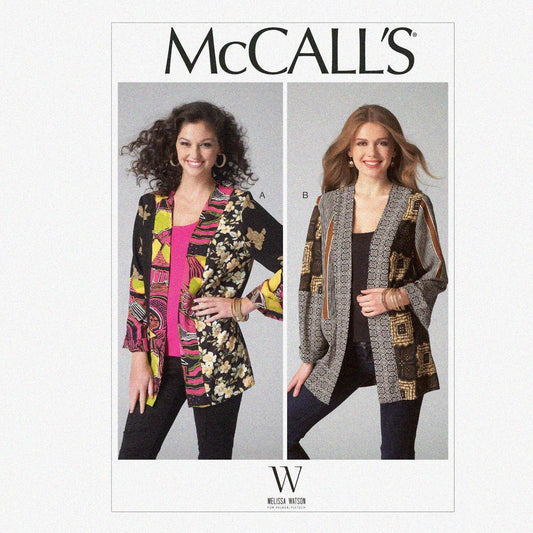 Patterns M7132 Misses' Jackets Size ZZ