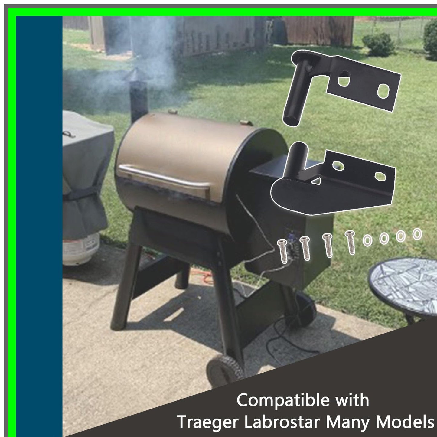 Traeger Labrostar Lid Hinge Replacement Kit for Multiple Models