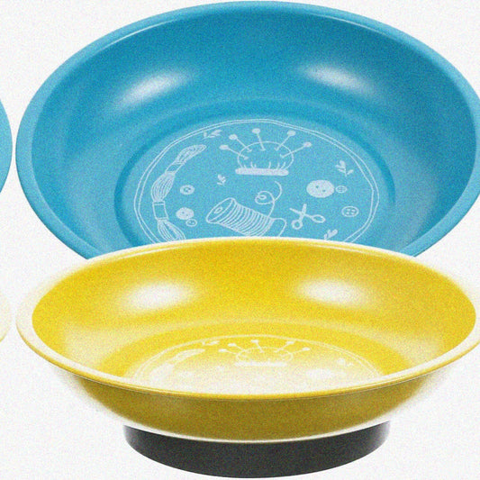 2pcs Magnetic Pin Cushions for Sewing, Assorted Colors