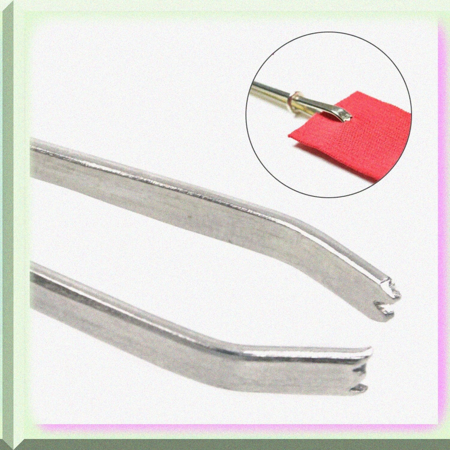 Bodkin Needle Elastic Threader 78mm 2 Pack