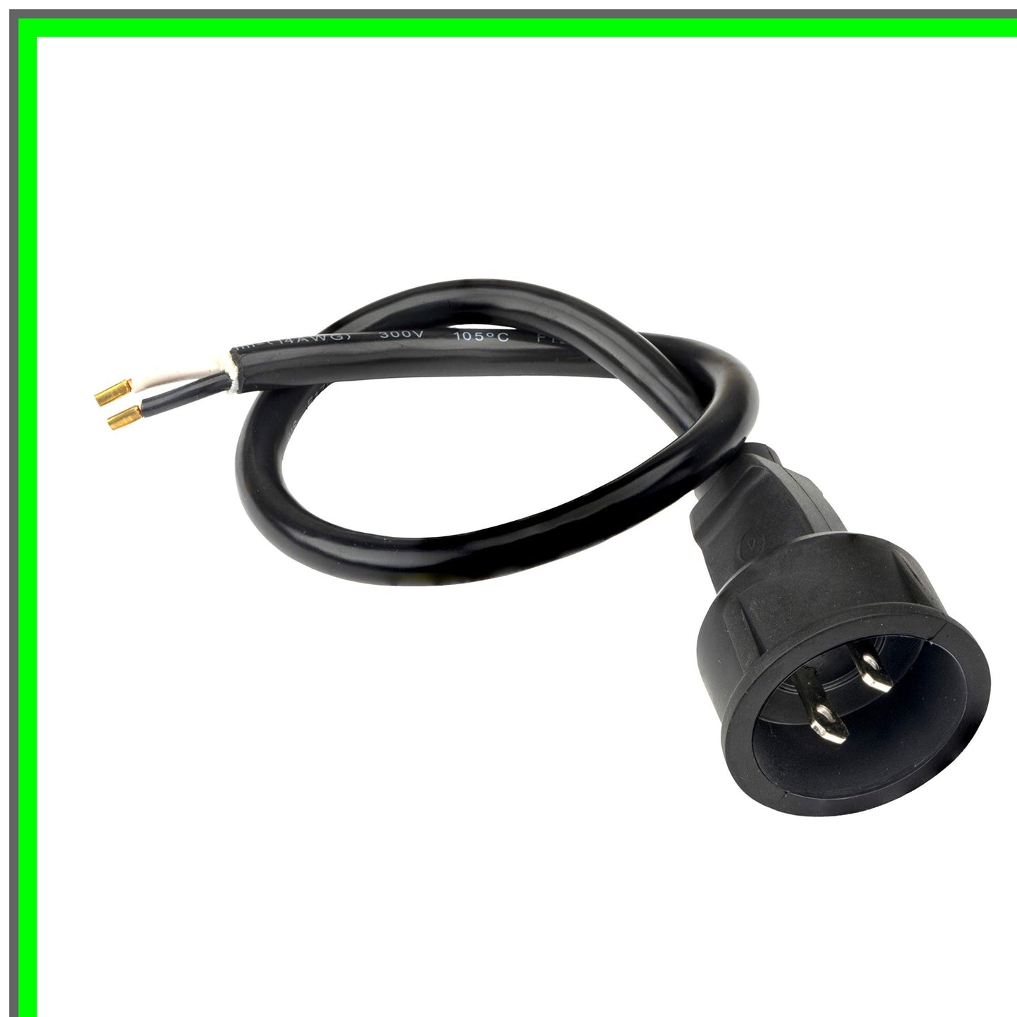 Replacement Power Cord for CS1500 CS1400 Chainsaws 120V Black
