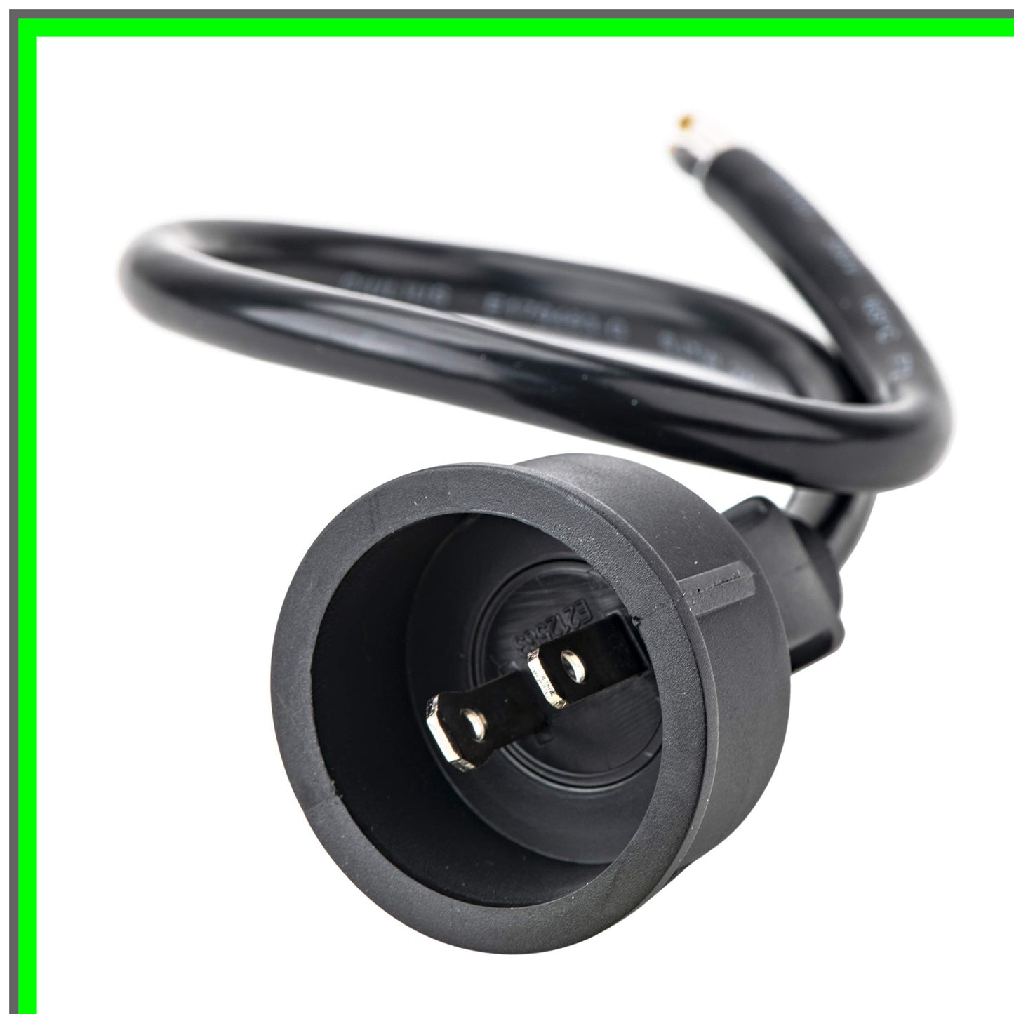 Replacement Power Cord for CS1500 CS1400 Chainsaws 120V Black