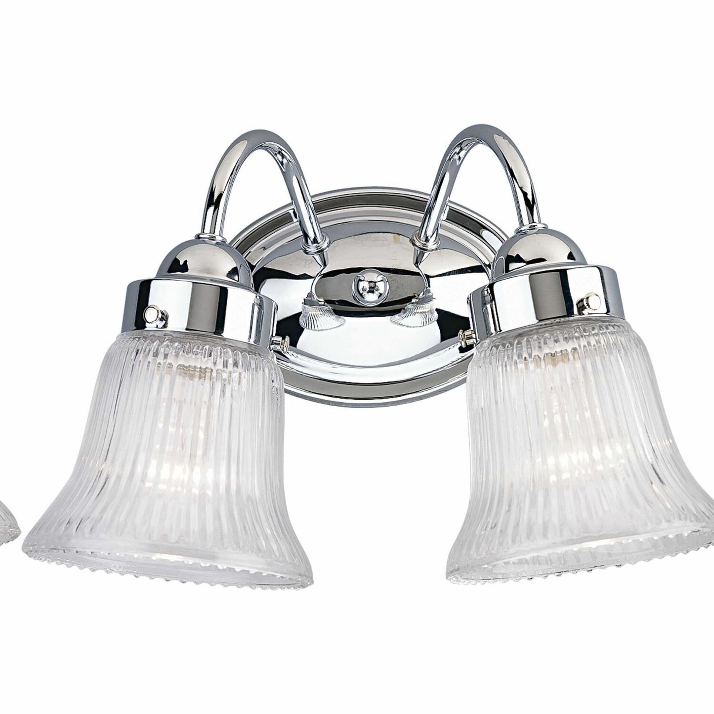 2-Light Bath Fixture Polished Chrome