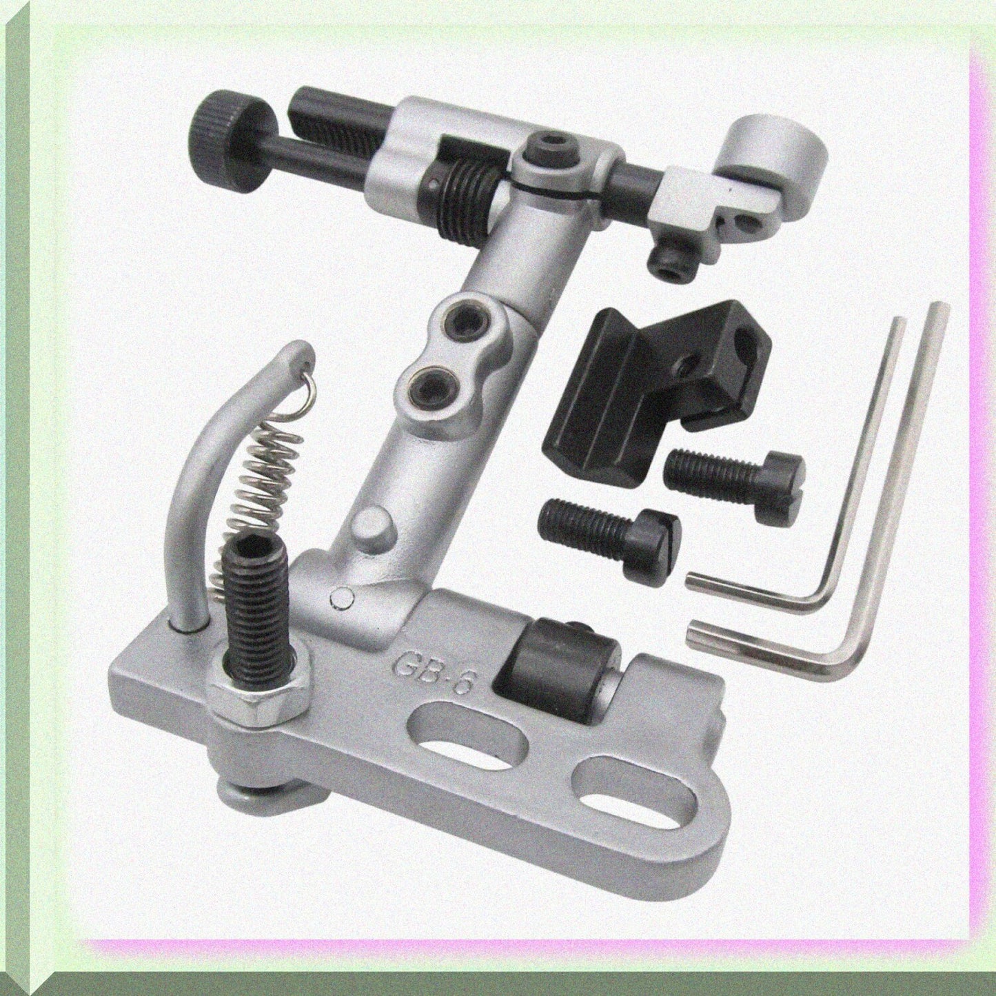 Suspended Edge Guide for Industrial Sewing Machines