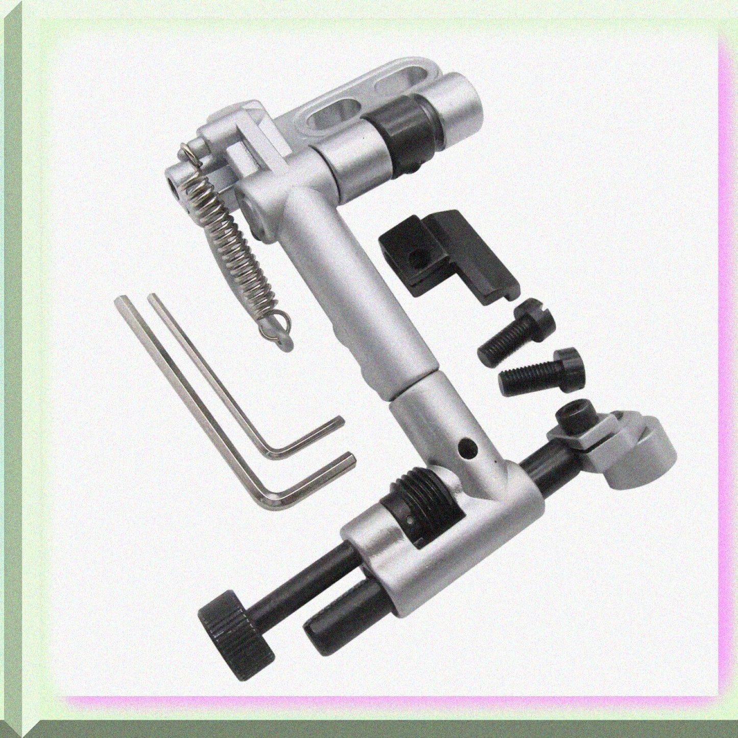 Suspended Edge Guide for Industrial Sewing Machines