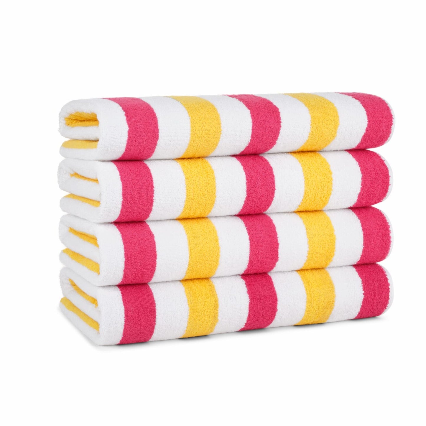 Oversized 30x70 in. Cotton Beach Towels Pack of 4