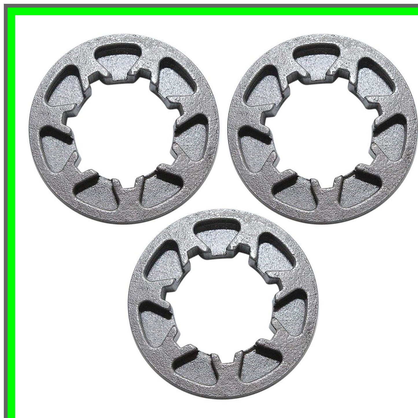 Stihl Chainsaw 325" 7T 17mm Sprocket Rim Kit Replacement 3pcs