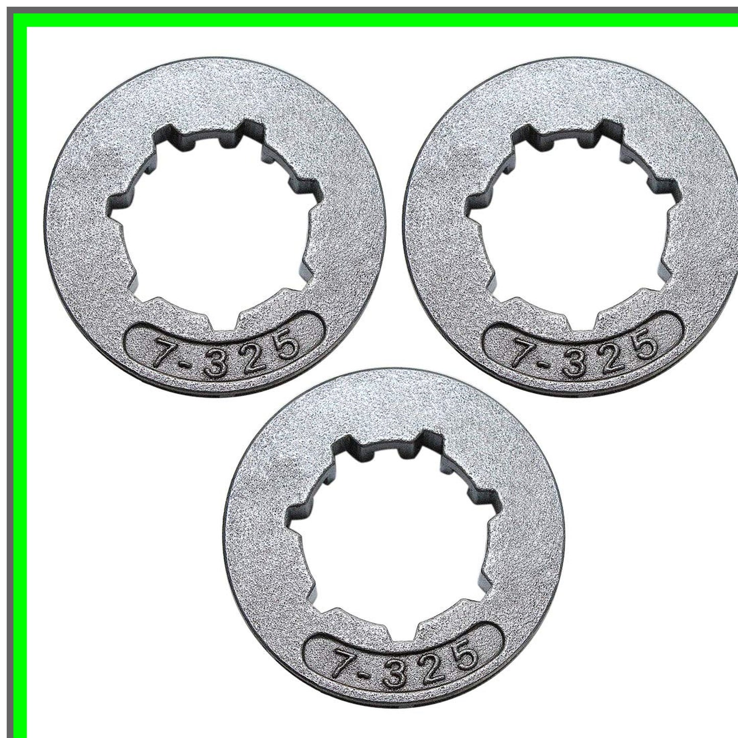 Stihl Chainsaw 325" 7T 17mm Sprocket Rim Kit Replacement 3pcs
