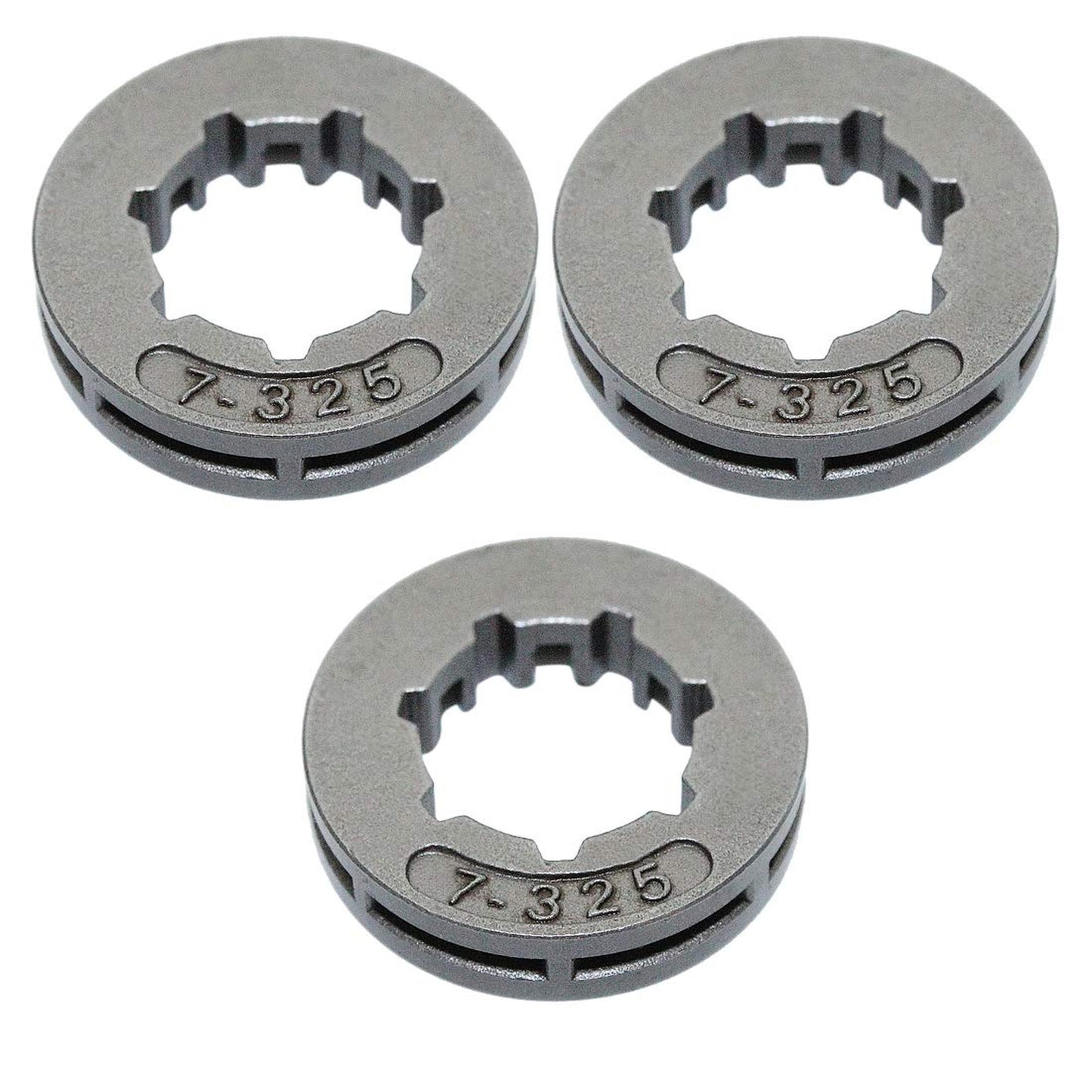 Stihl Chainsaw 325" 7T 17mm Sprocket Rim Kit Replacement 3pcs