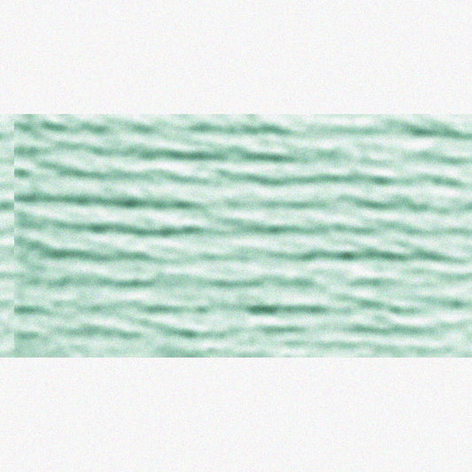 Six-Strand Light Blue Green Cotton Embroidery Floss 8.7 Yards