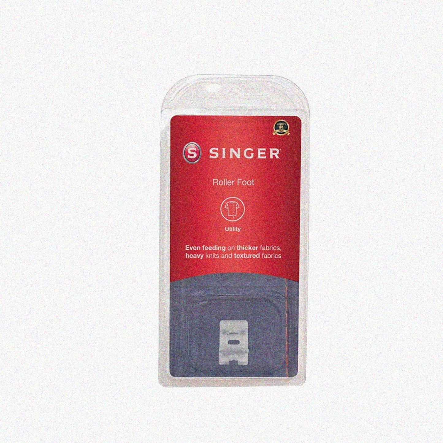 Roller Foot for Leather Vinyl Napped Fabrics