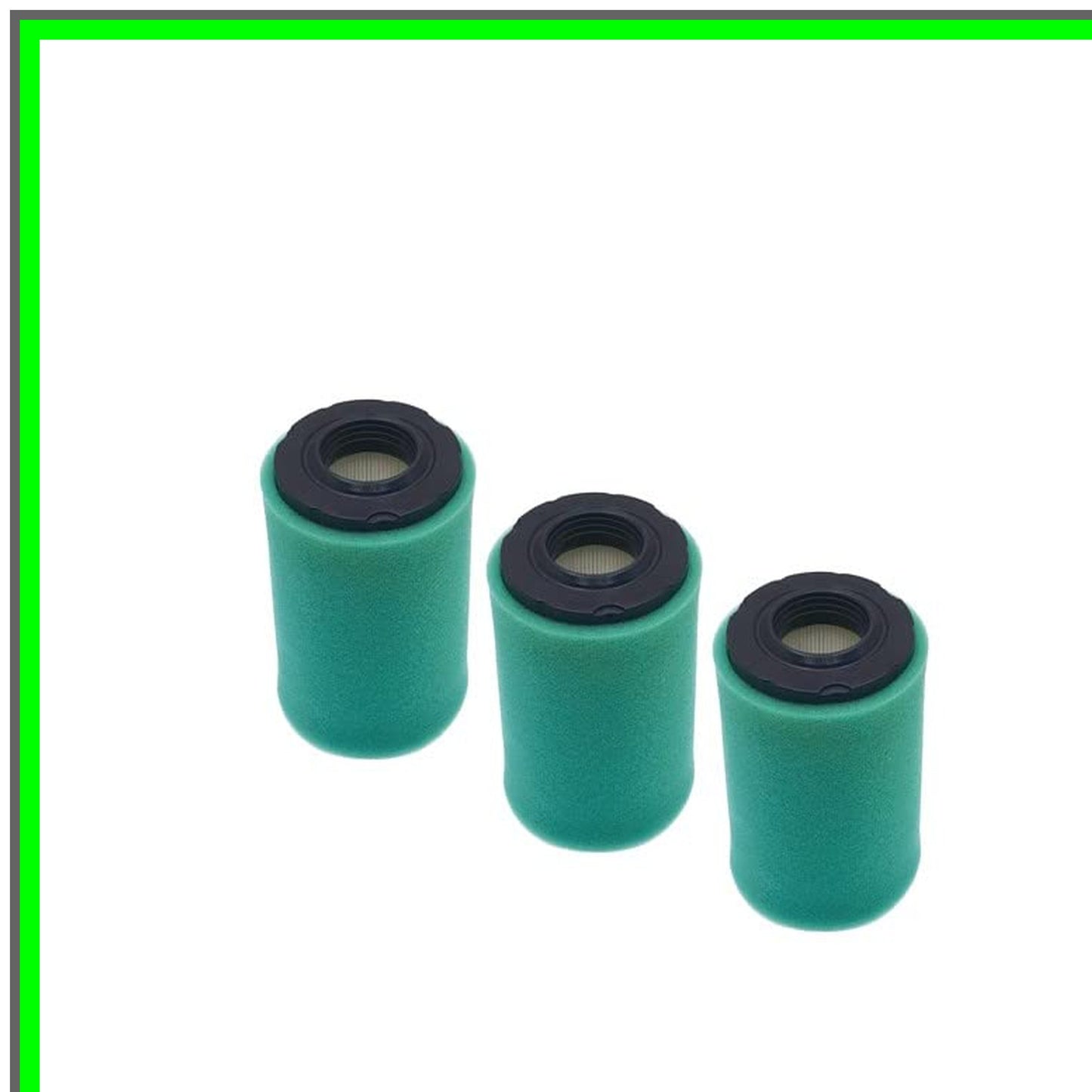 3 Pack Air Filter Set with Pre Filter for Husqvarna Lawn Mowers