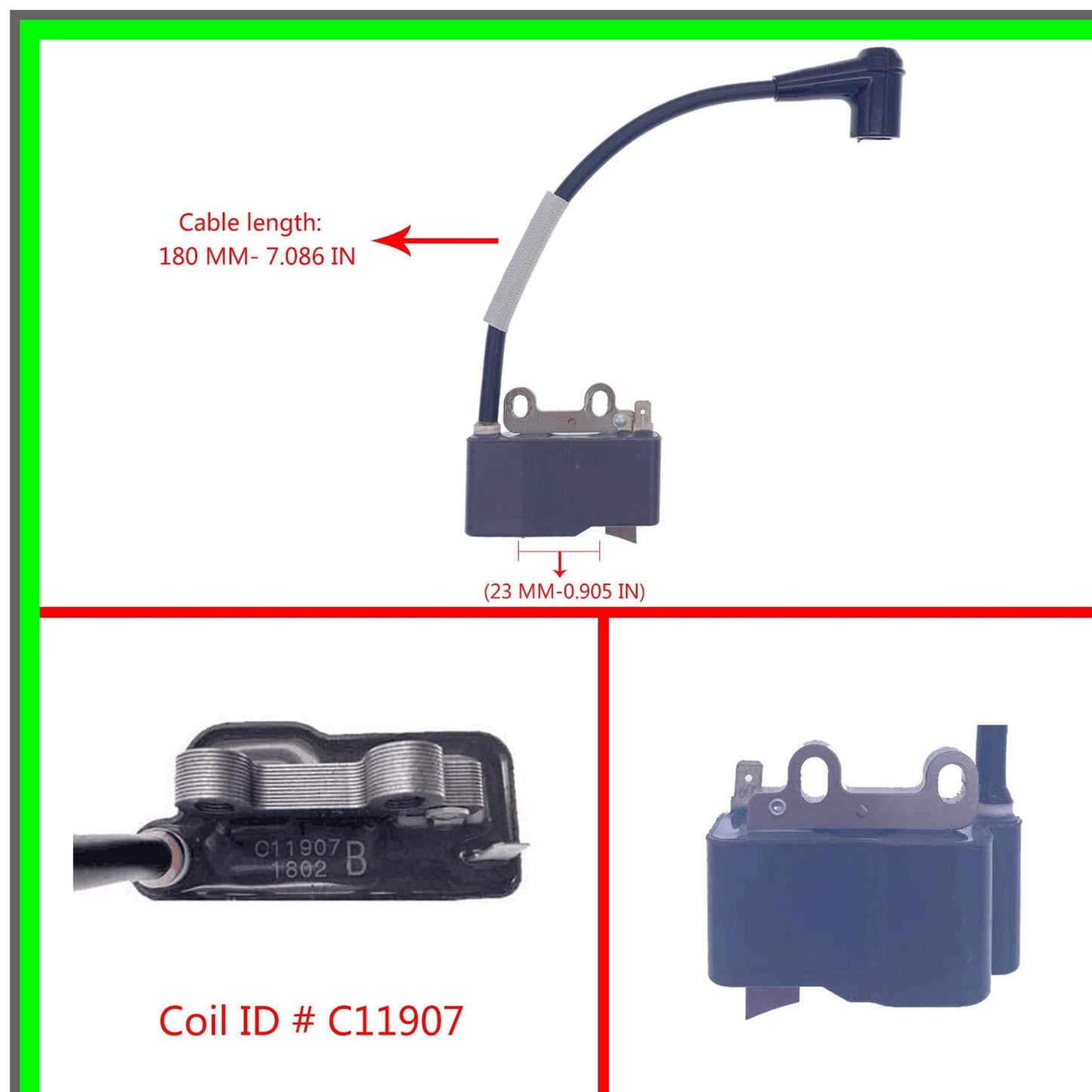 High-Performance Ignition Coil for ES250 PB250LN PB252 Blower Models