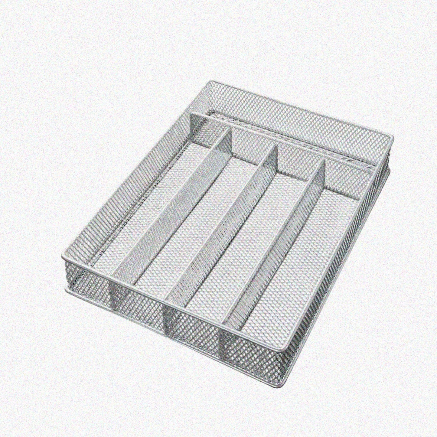 Mesh 5-part In-drawer Cutlery Organizer 12.5x9.25x2 inches