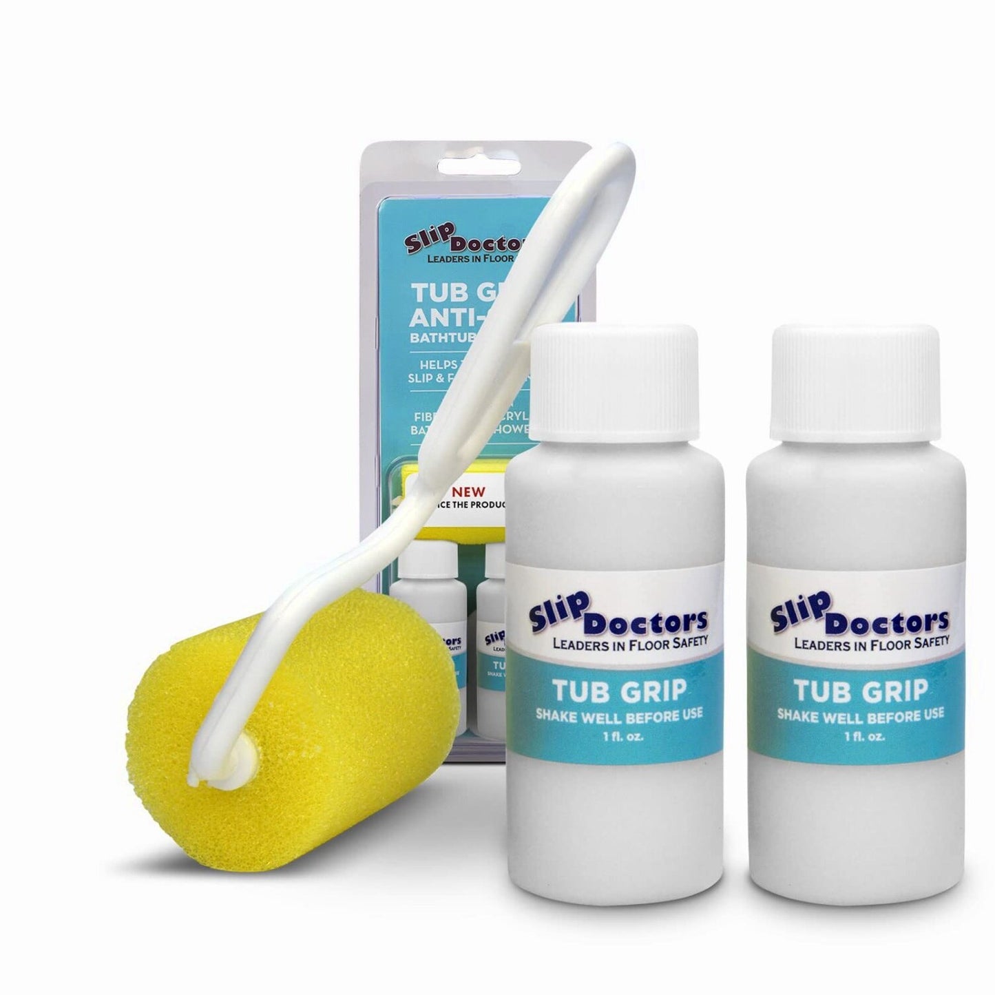 Anti-Slip Bath Shower Floor Coating (2 Bottles)