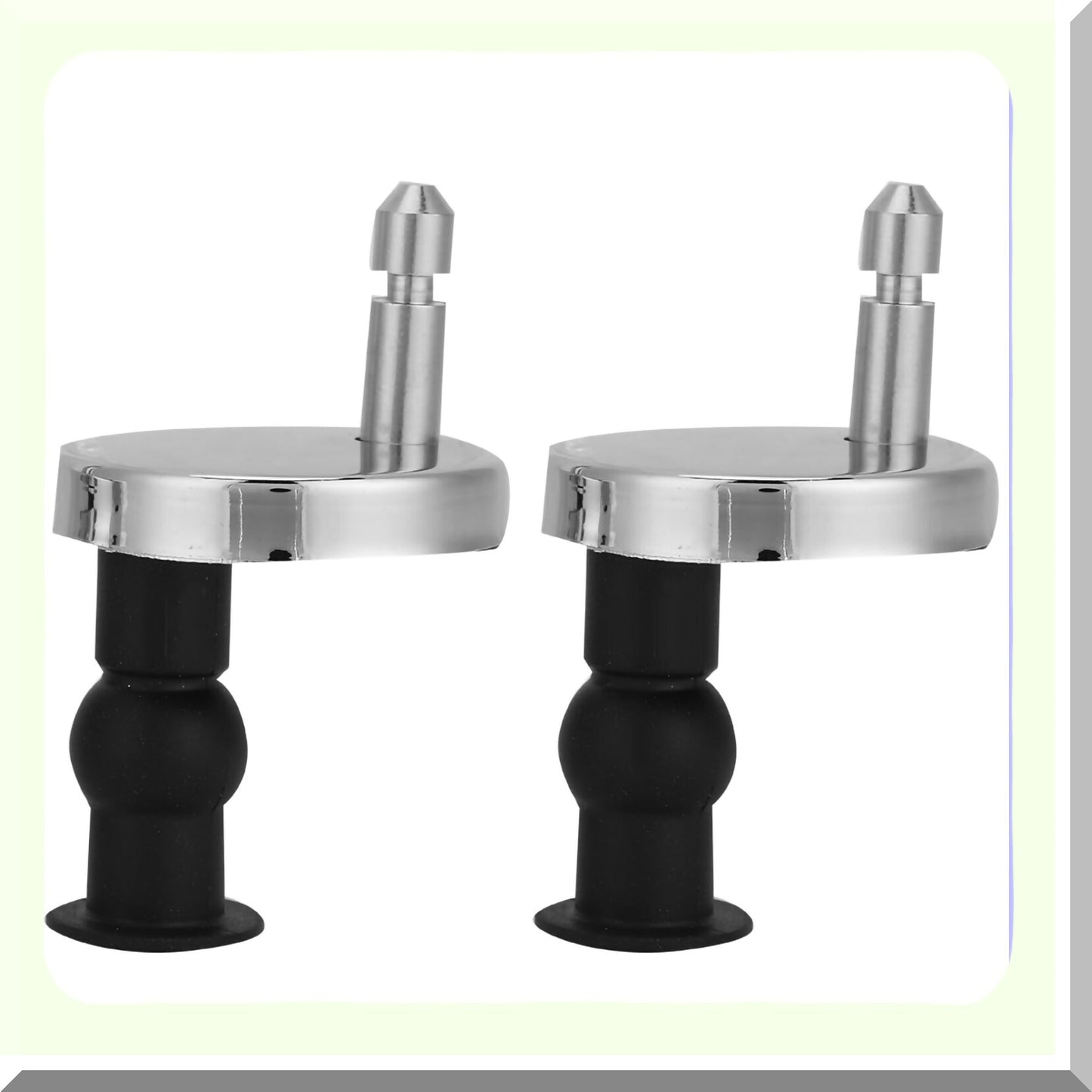 Universal Tet Seat Hinge and Nut Set 75x45mm