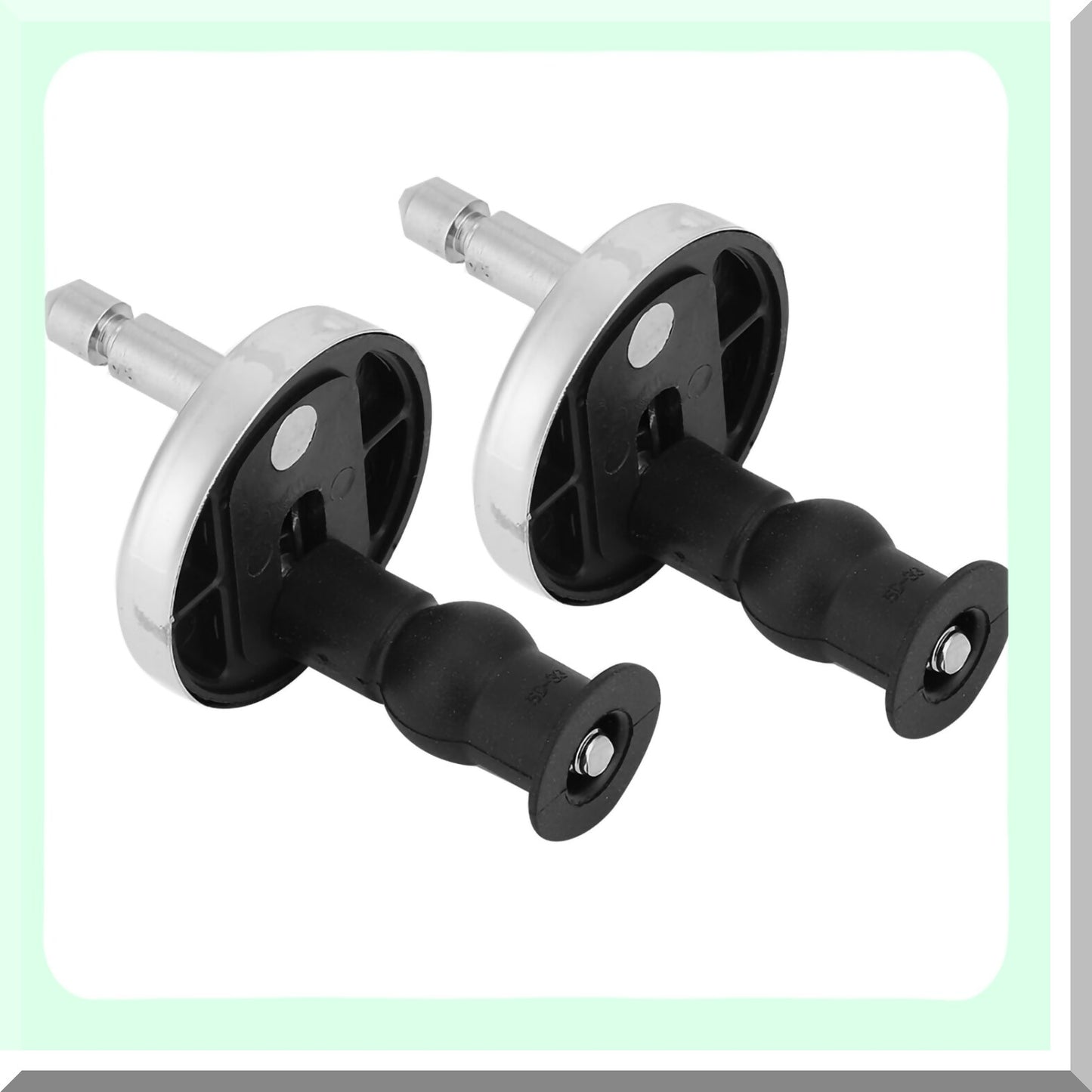 Universal Tet Seat Hinge and Nut Set 75x45mm