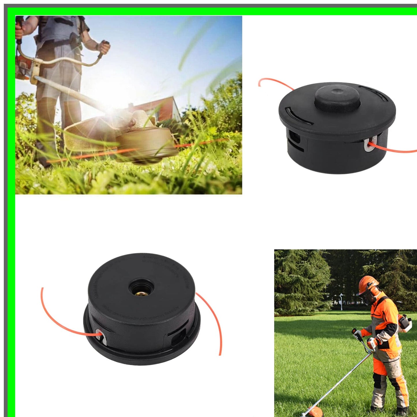 Efficient Bump Feed Trimmer Head for Stihl FS Series Models