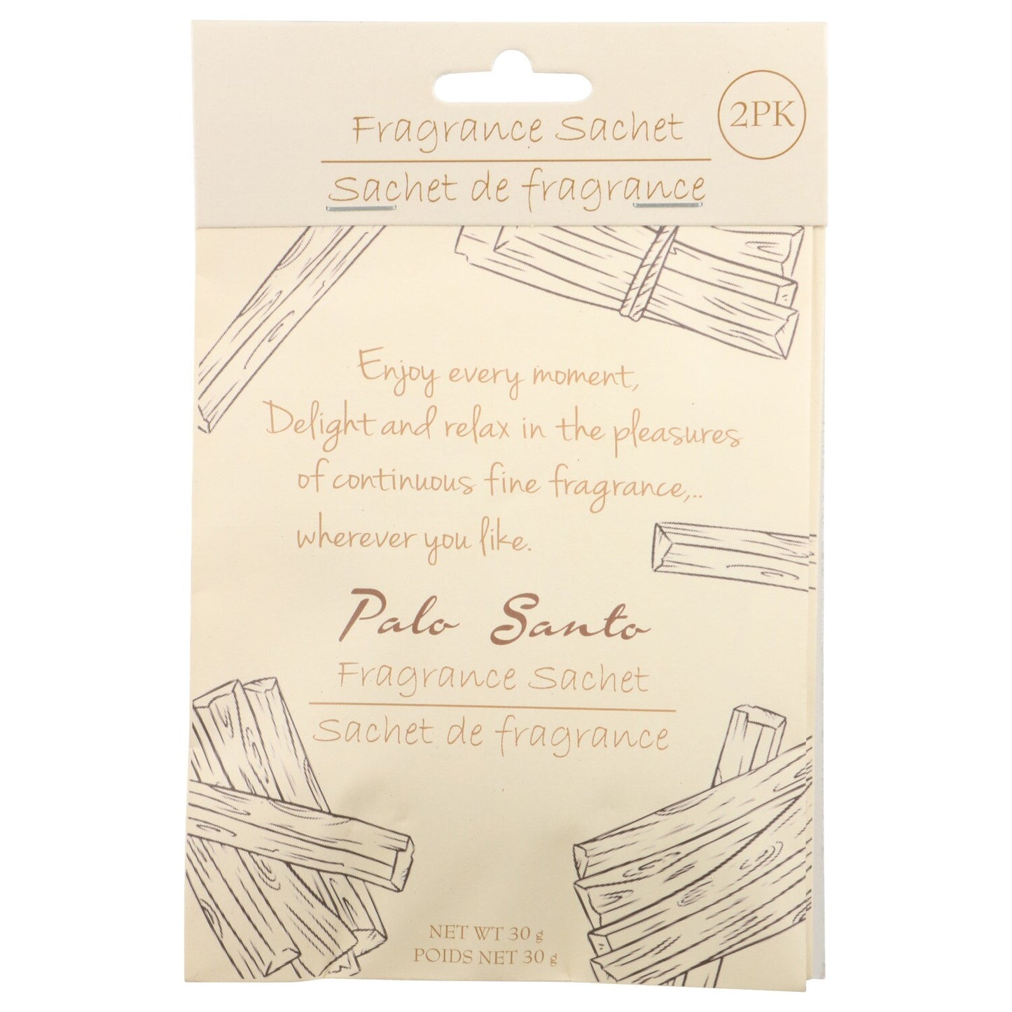 Palo Santo Fragrance Sachets, 2-ct. Packs (Pack of 14)
