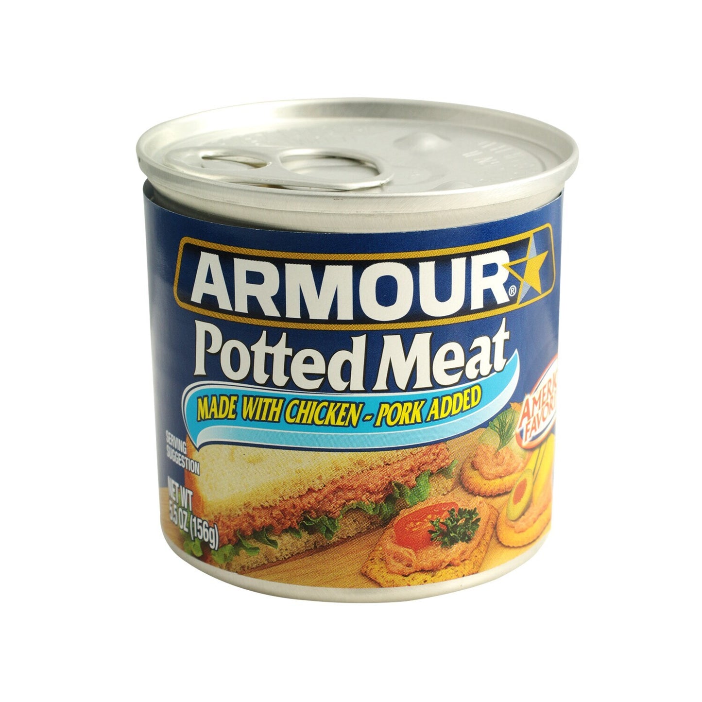 Armour Potted Meat, 5.5 oz. Cans (Pack of 24)