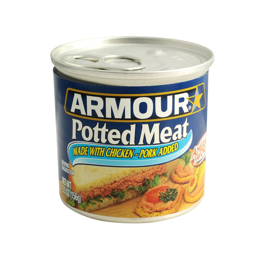 Armour Potted Meat, 5.5 oz. Cans (Pack of 24)