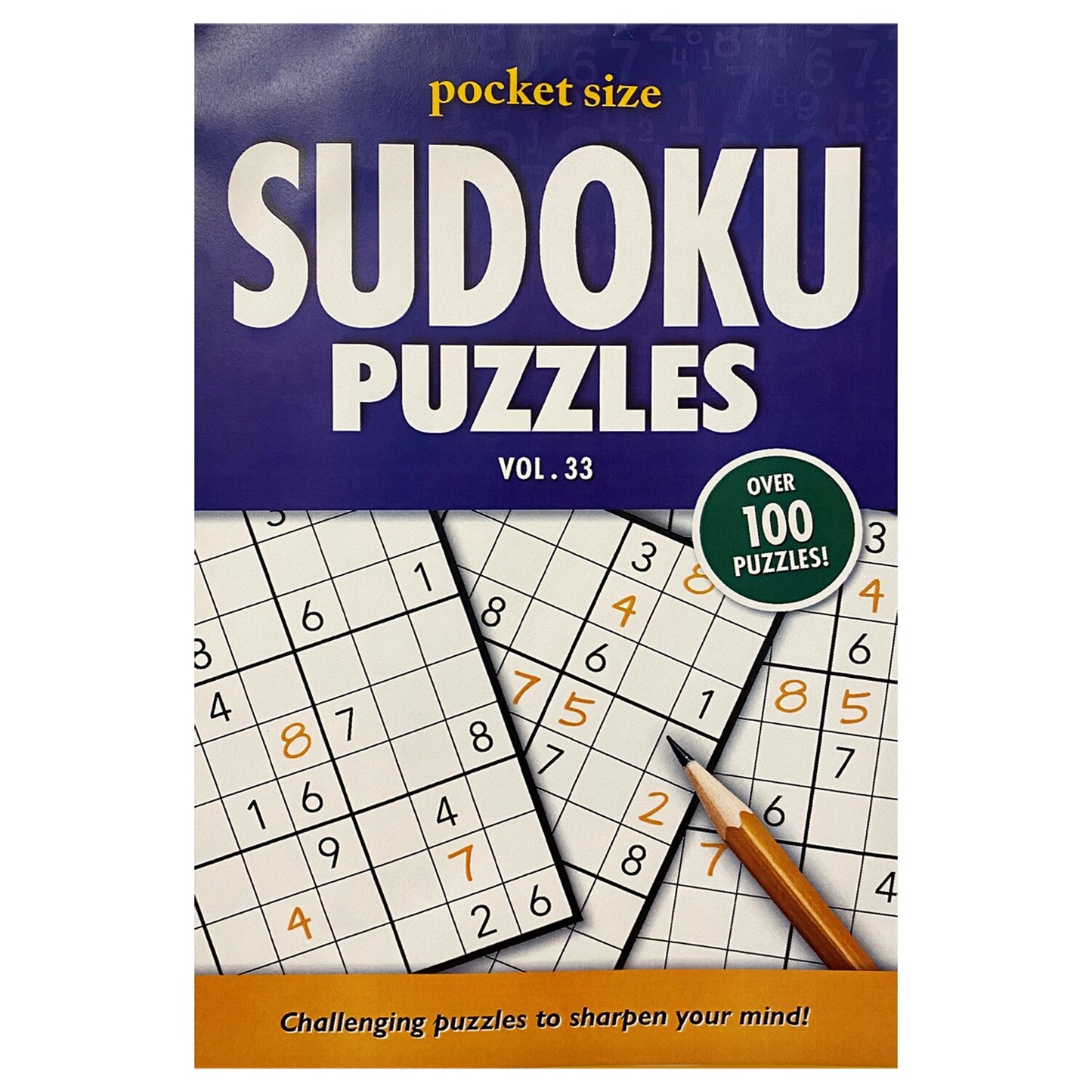 Papp Puzzles Pocket-Sized Sudoku Activity Books (Pack of 24)