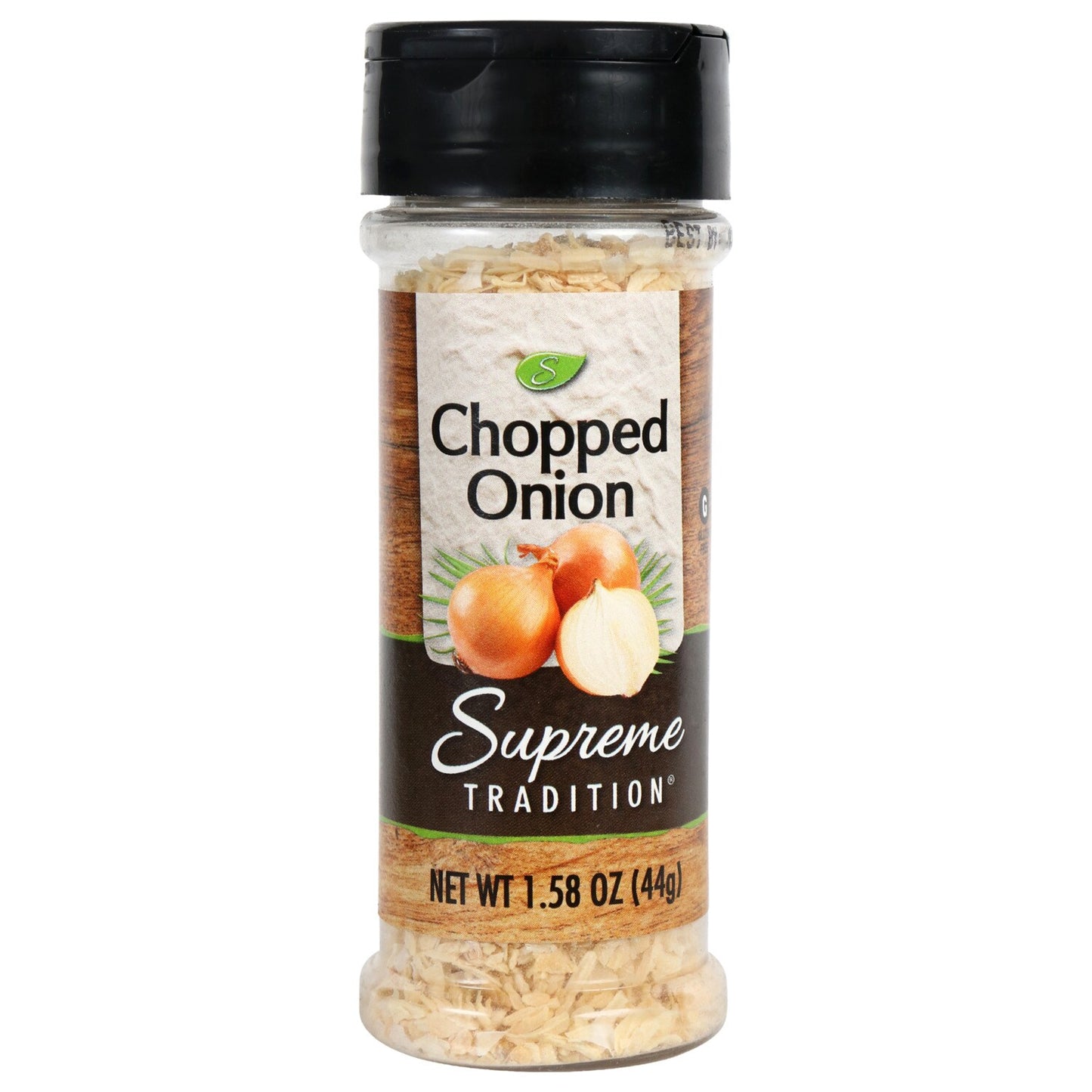 Supreme Tradition Chopped Onion, 1.58-oz. Bottles (Pack of 12)