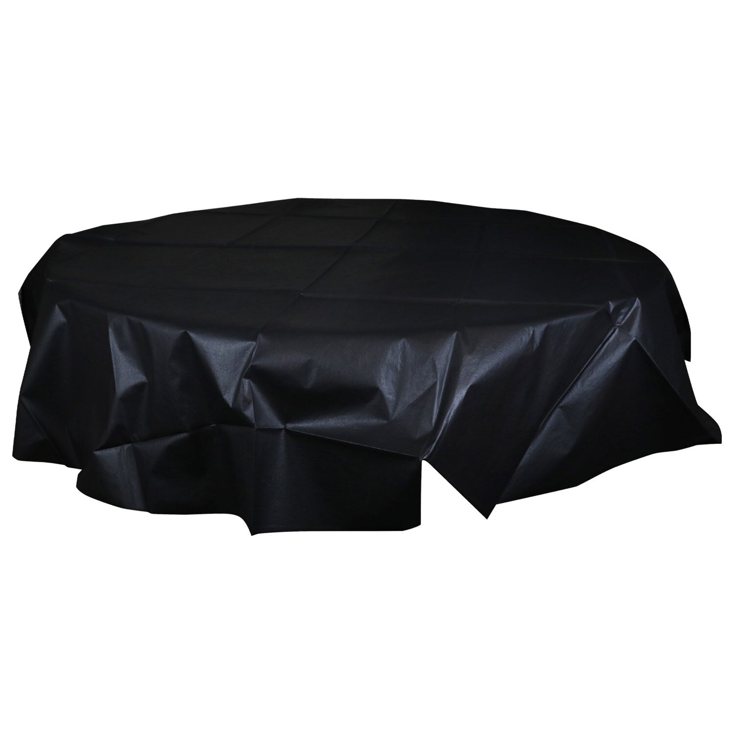 Home Collection Solid Color Tablecloths with Flannel Backings (Pack of 36)