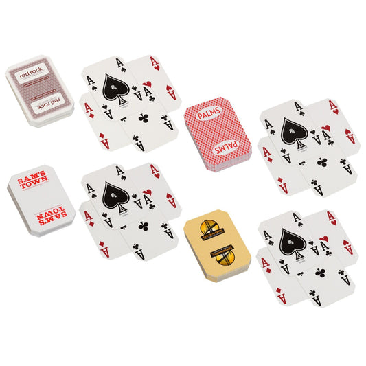 Las Vegas Casino Themed Playing Cards (Pack of 18)