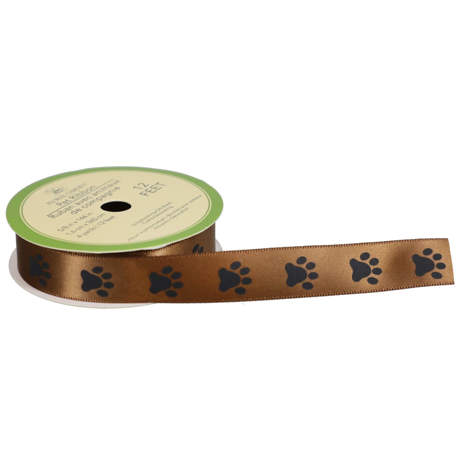 Floral Garden Pet Themed Ribbon, 3-yd. Rolls (Pack of 35)