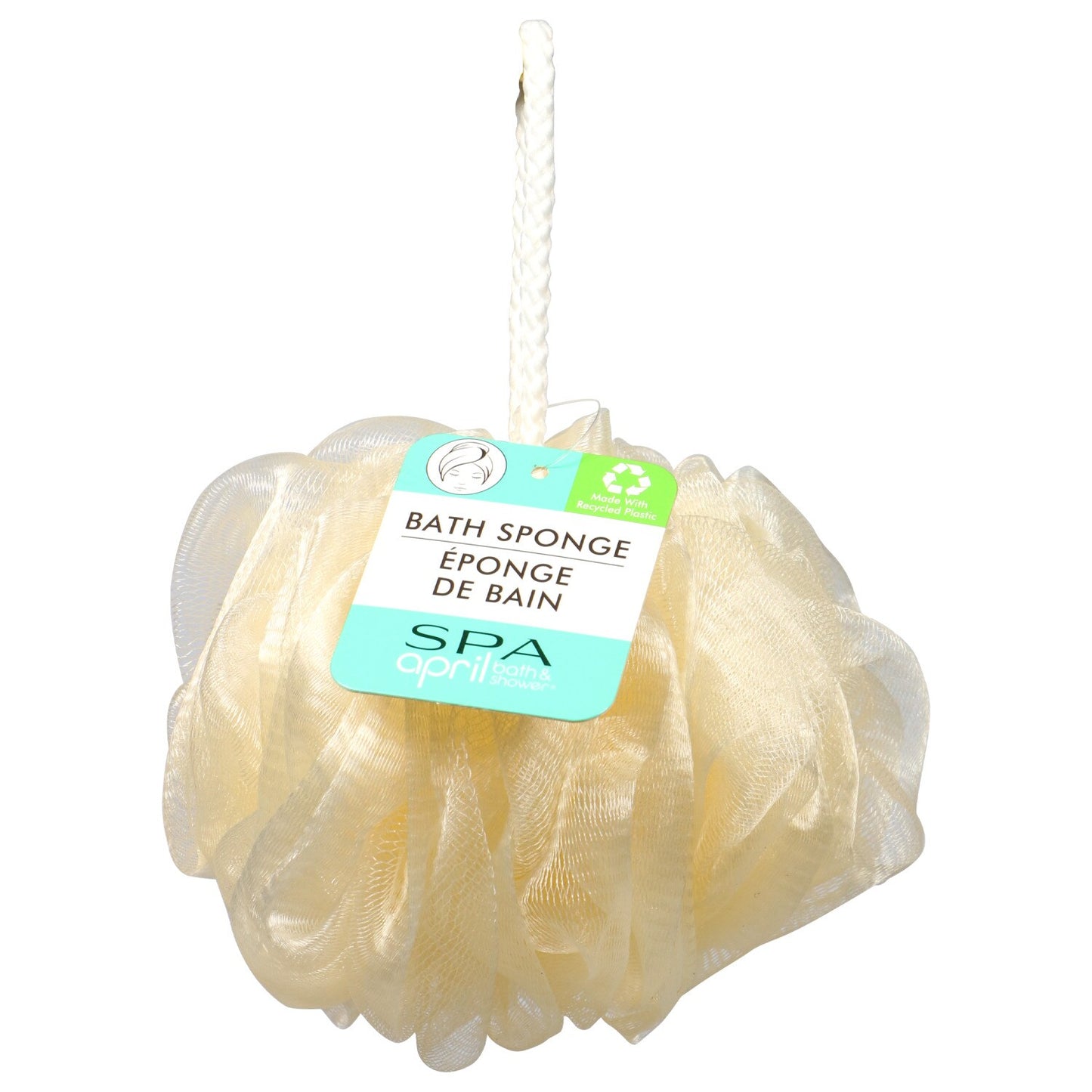 April Bath & Shower Eco-Friendly Bath Sponges, 5.125x5.125 in. (Pack of 48)