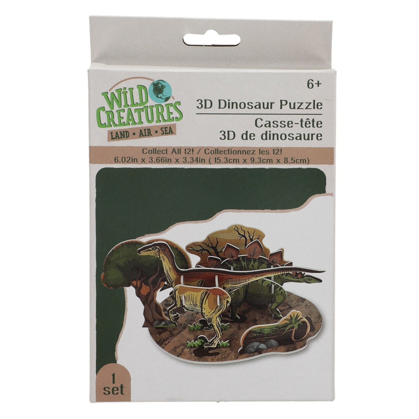 3D Dinosaur Puzzle (Pack of 36)