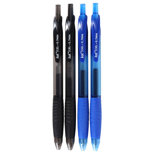 Jot Smooth Writing Metal Tipped Gel Pens, 4-ct. Packs (Pack of 36)