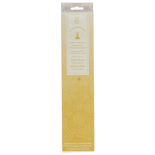 Elegant Aromatherapy Solar Plexus Incense Sticks 50-ct Pack of 36