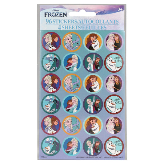 Disney Frozen 2 Character Stickers, 96-ct. Packs (Pack of 24)