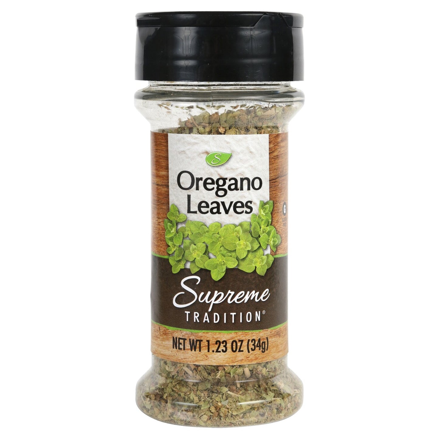 Supreme Tradition Oregano Leaves, 1.23 oz. (Pack of 12)