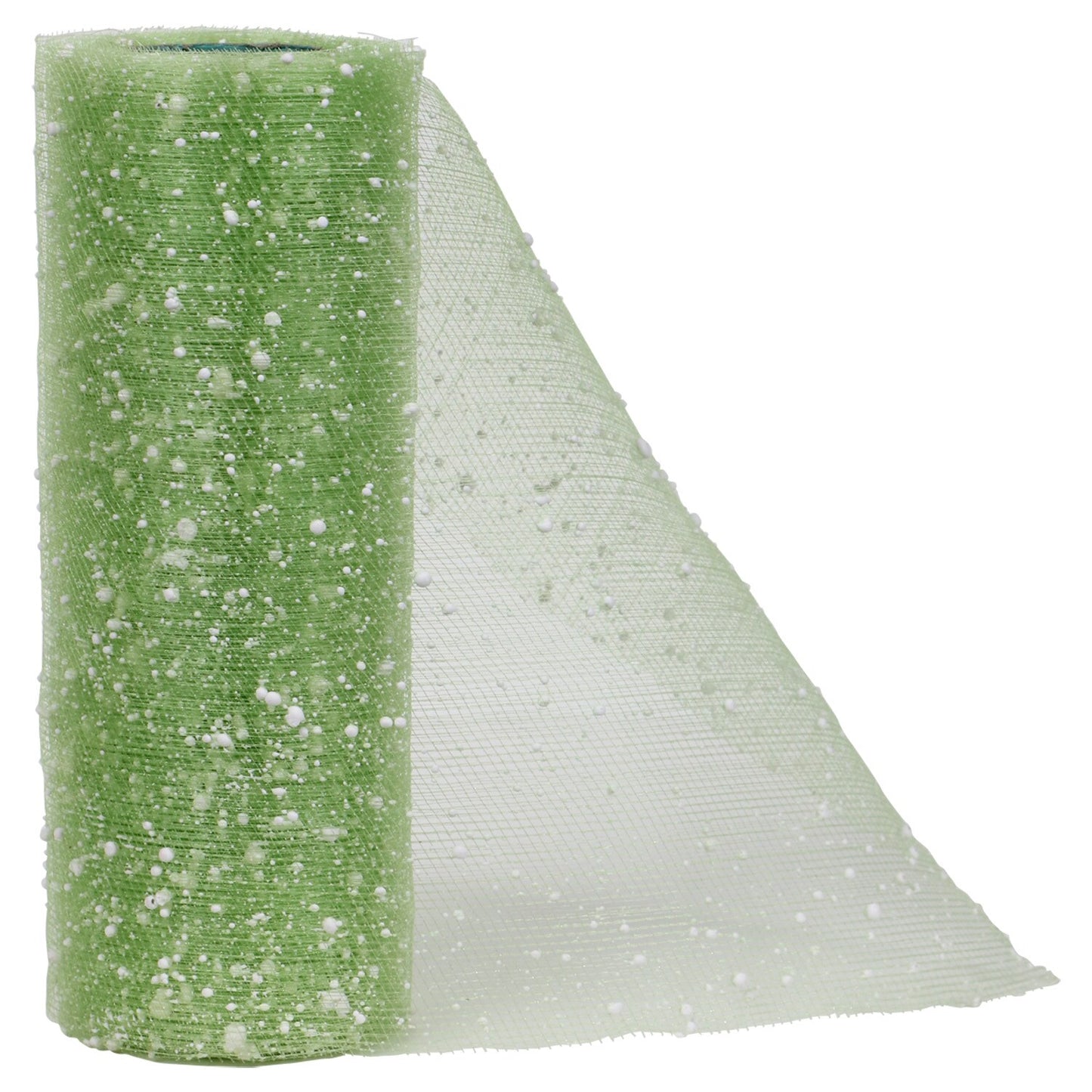 Floral Garden Deco Mesh with Glitter, 6-in x 3 yds. (Pack of 21)