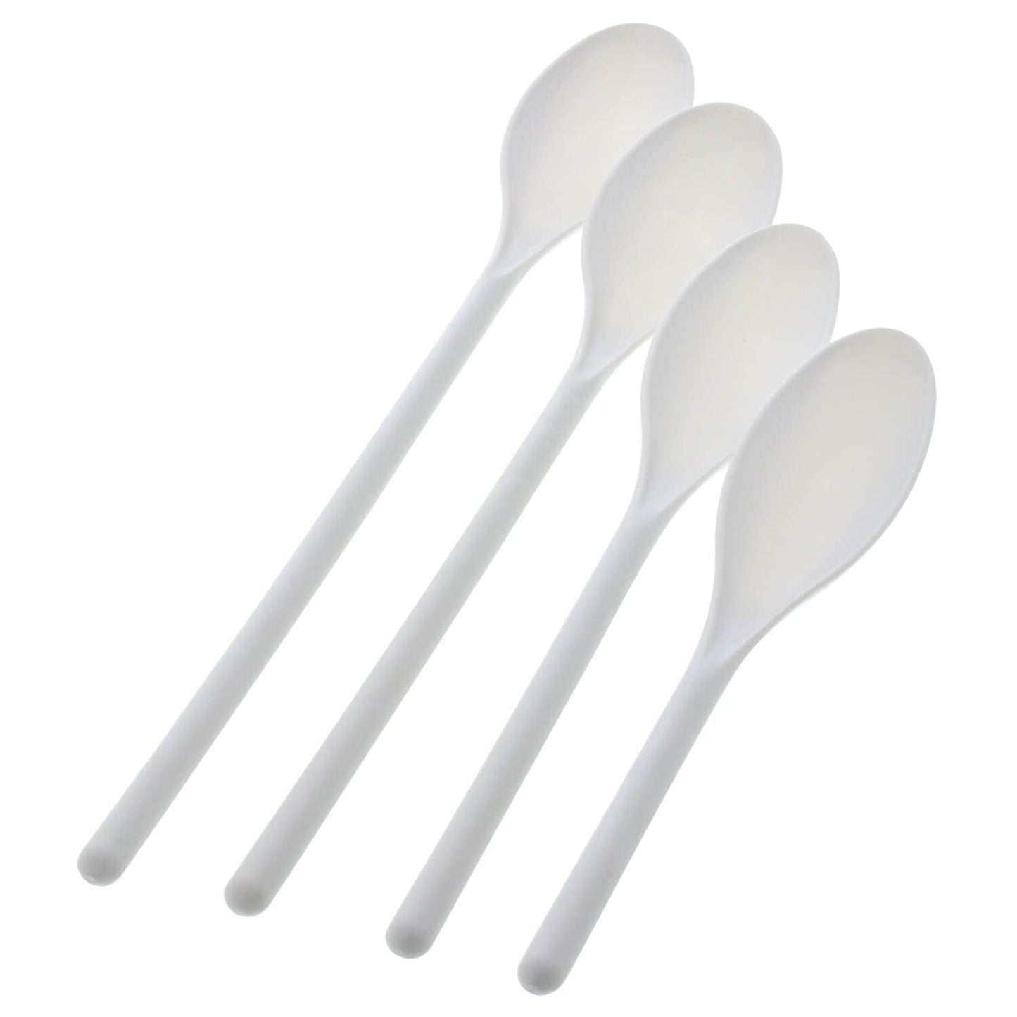 Cooking Concepts White Plastic Mixing Spoons, 4-ct. Packs (Pack of 24)
