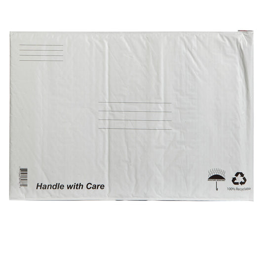 XPAK White Poly Bubble-Lined Mailing Envelopes, 12.75x17.5 in. (Pack of 25)