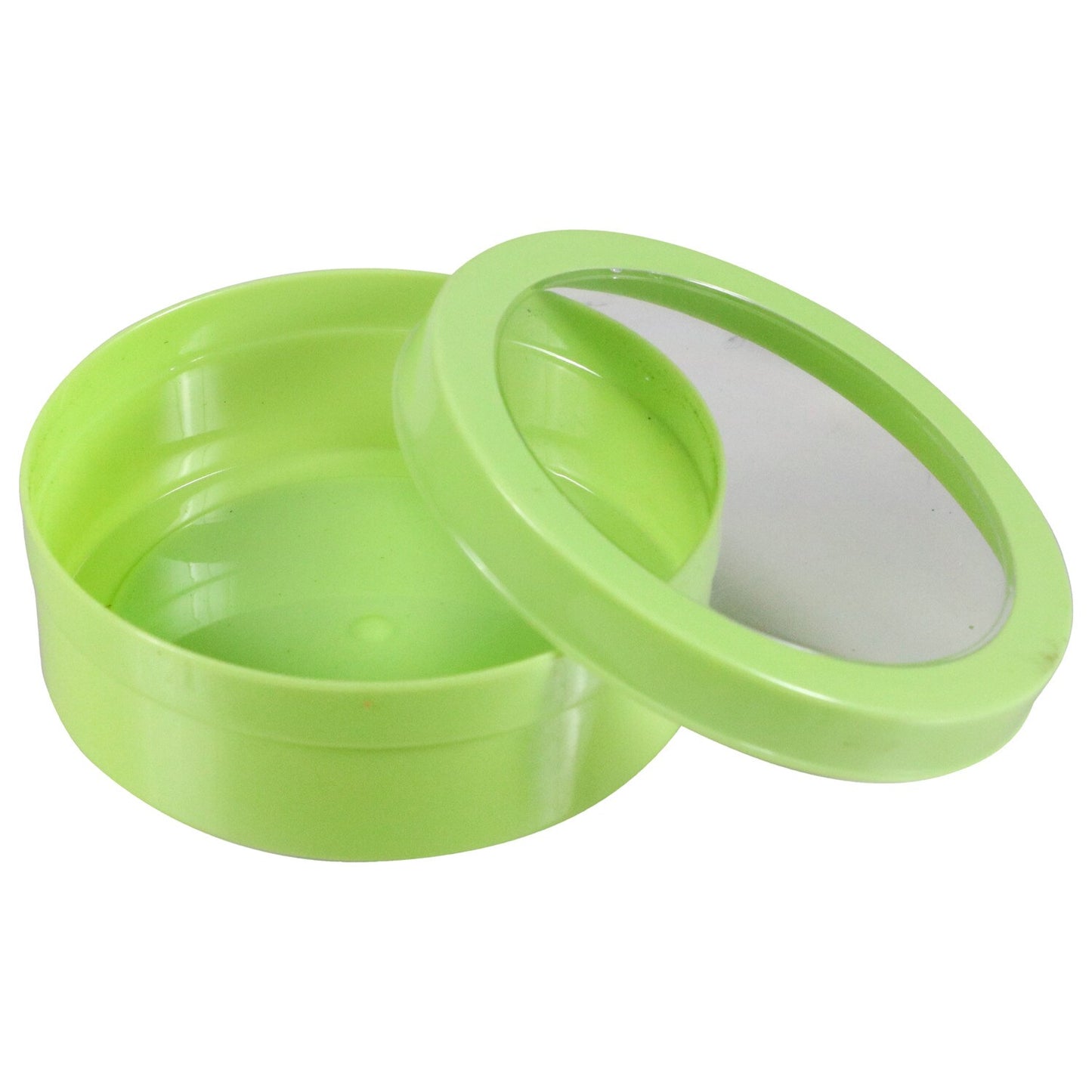 Jot Magnetic Round Plastic Containers, 3.75 in. (Pack of 24)