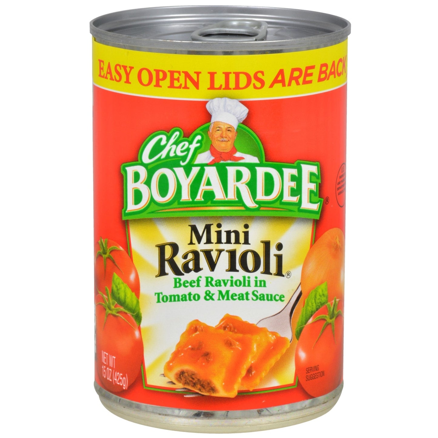 Chef Boyardee Mini Ravioli's, 15 oz. Cans (Pack of 12)