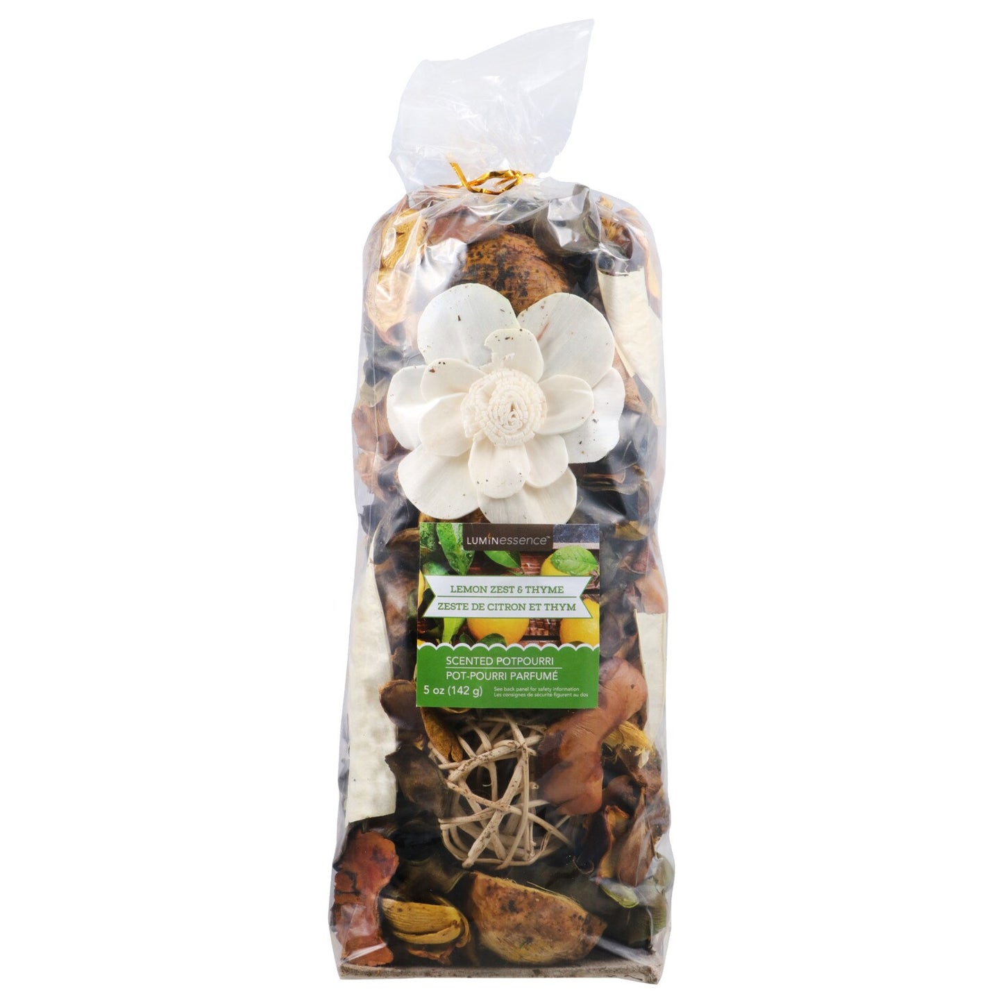 Luminessence Potpourri Lemon Zest & Thyme, 5.9-oz. Bags (Pack of 12)