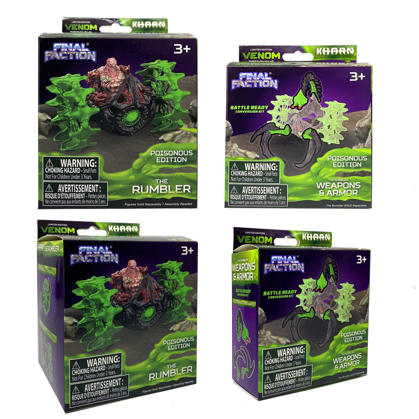 Final Faction ATV Toys for Kids, (Pack of 24)