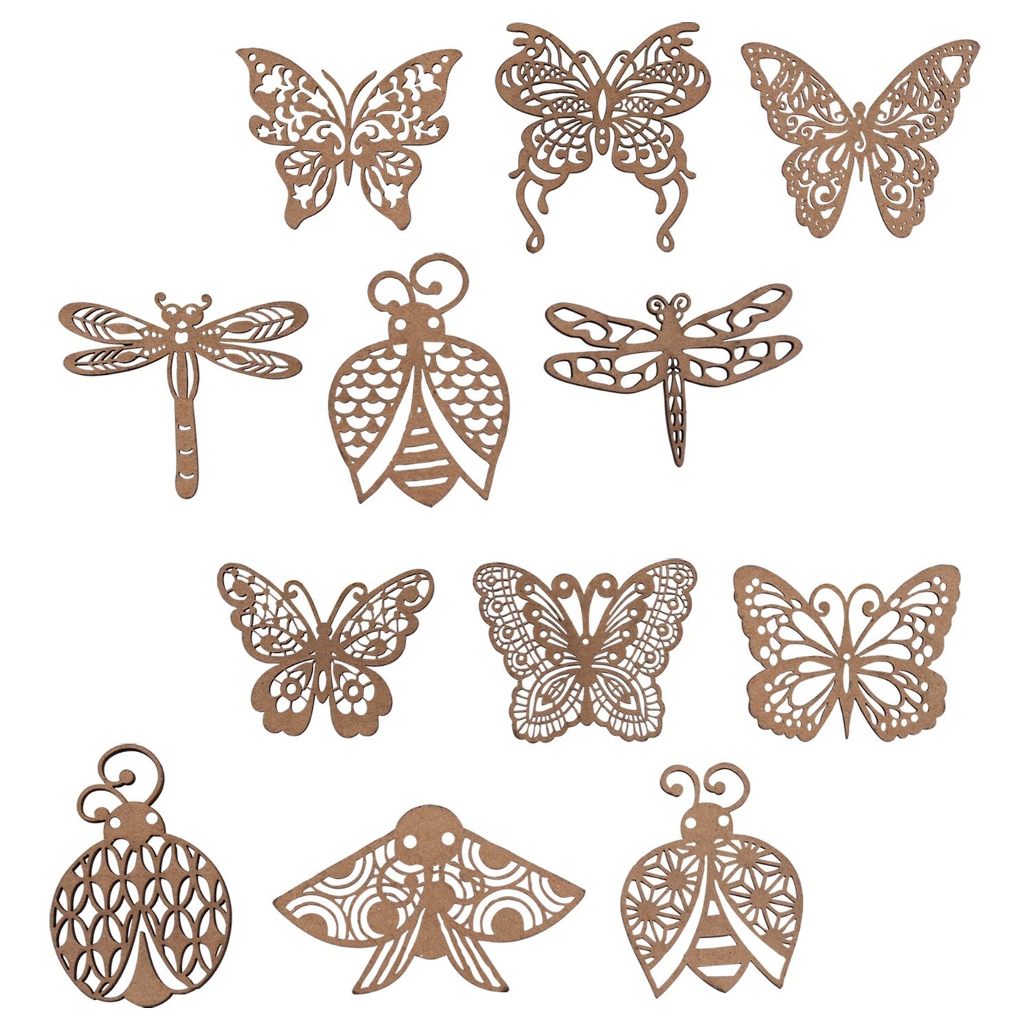 Crafter's Square Laser Butterfly Craft Boards, 6-ct. Packs (Pack of 36)